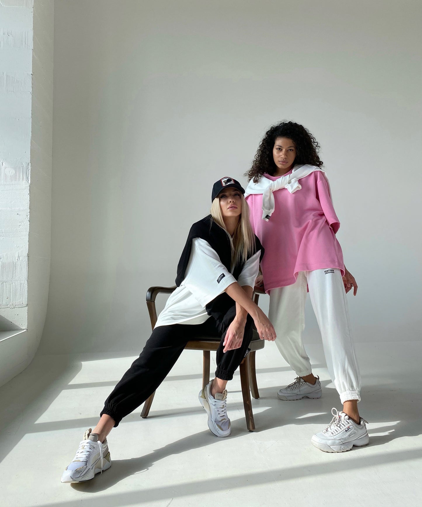 Oversize Sport Suit White
