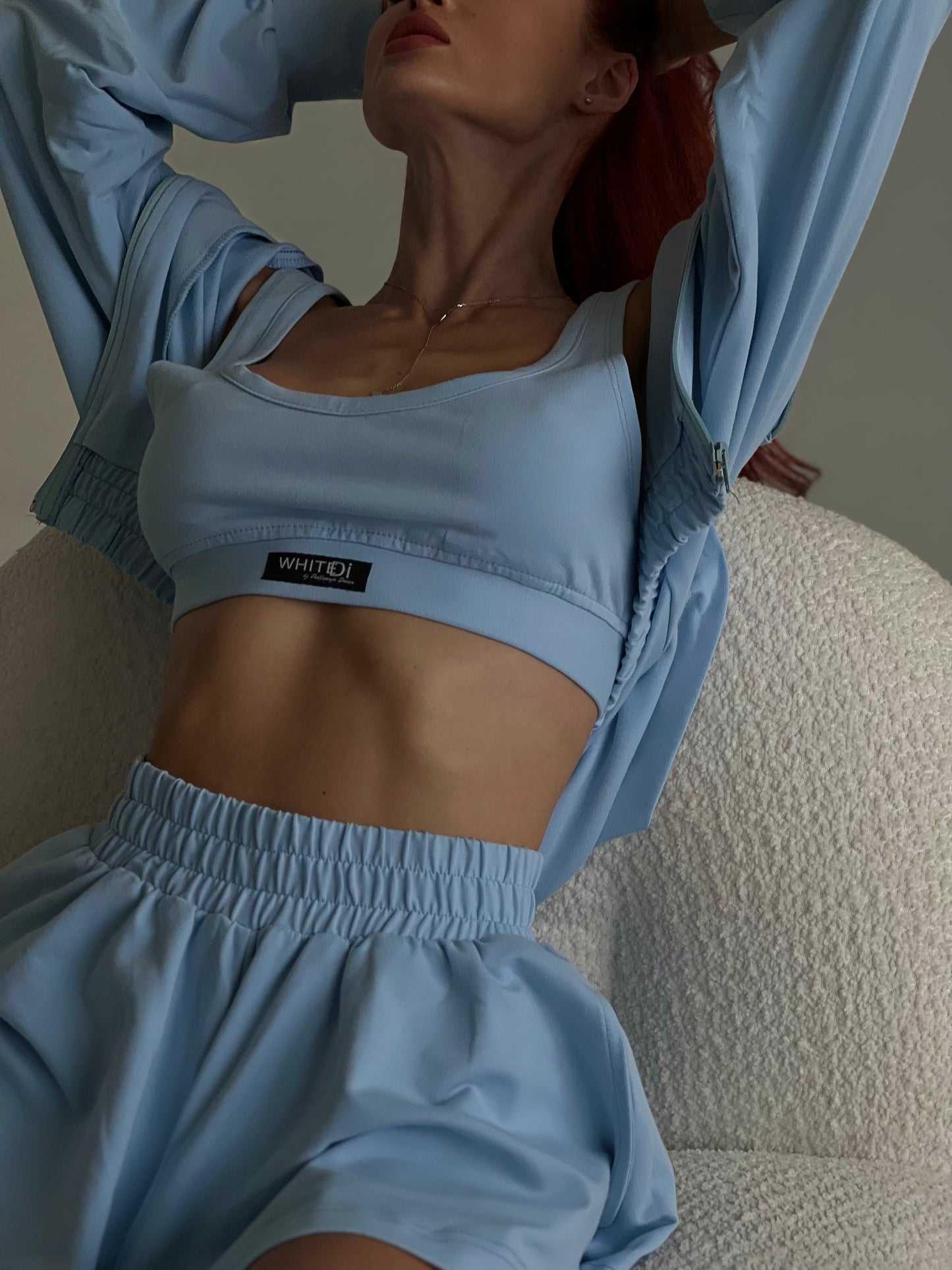 Women's Tracksuit White WHITEDI