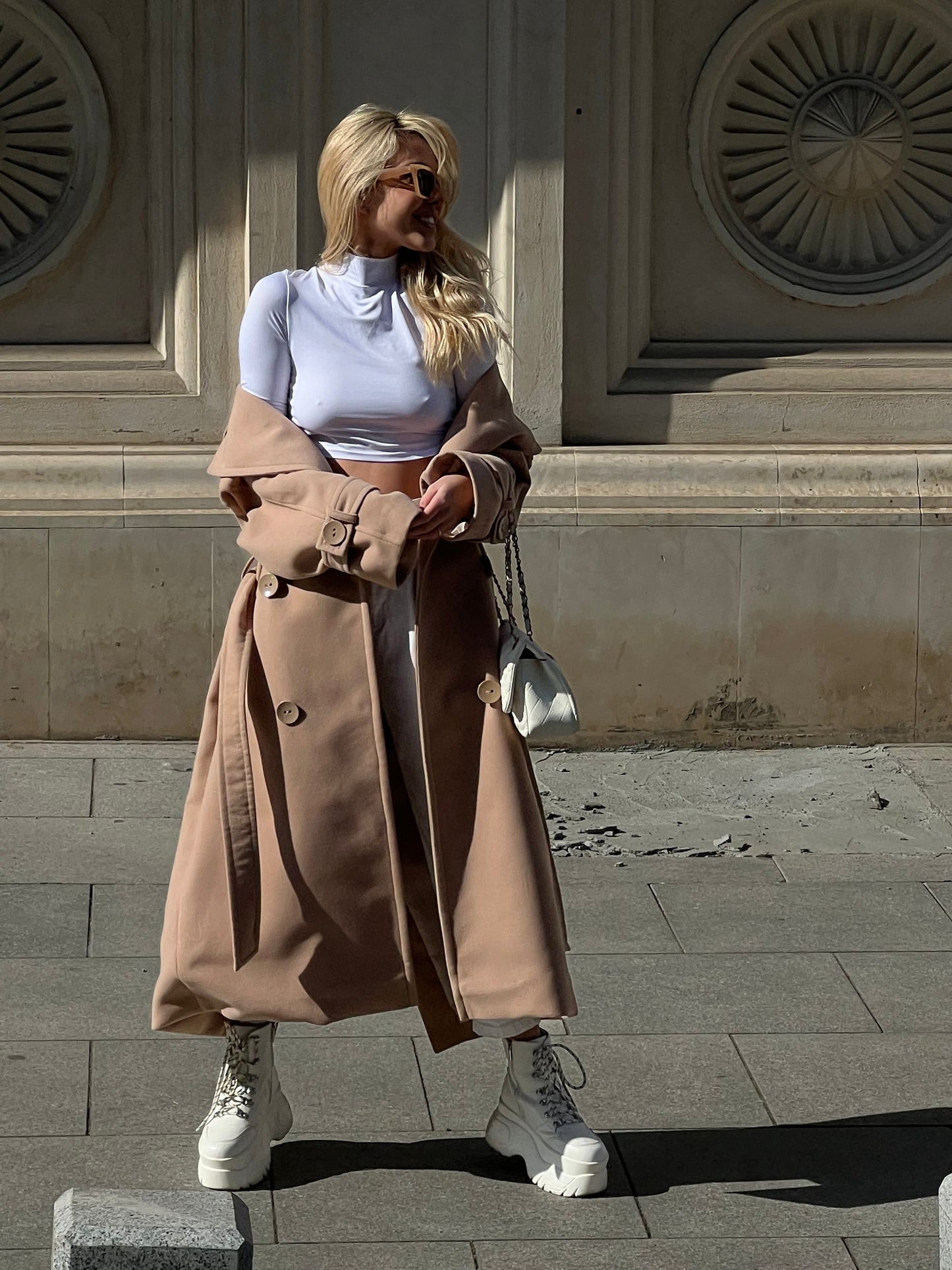 Cashmere Asparagus Coat