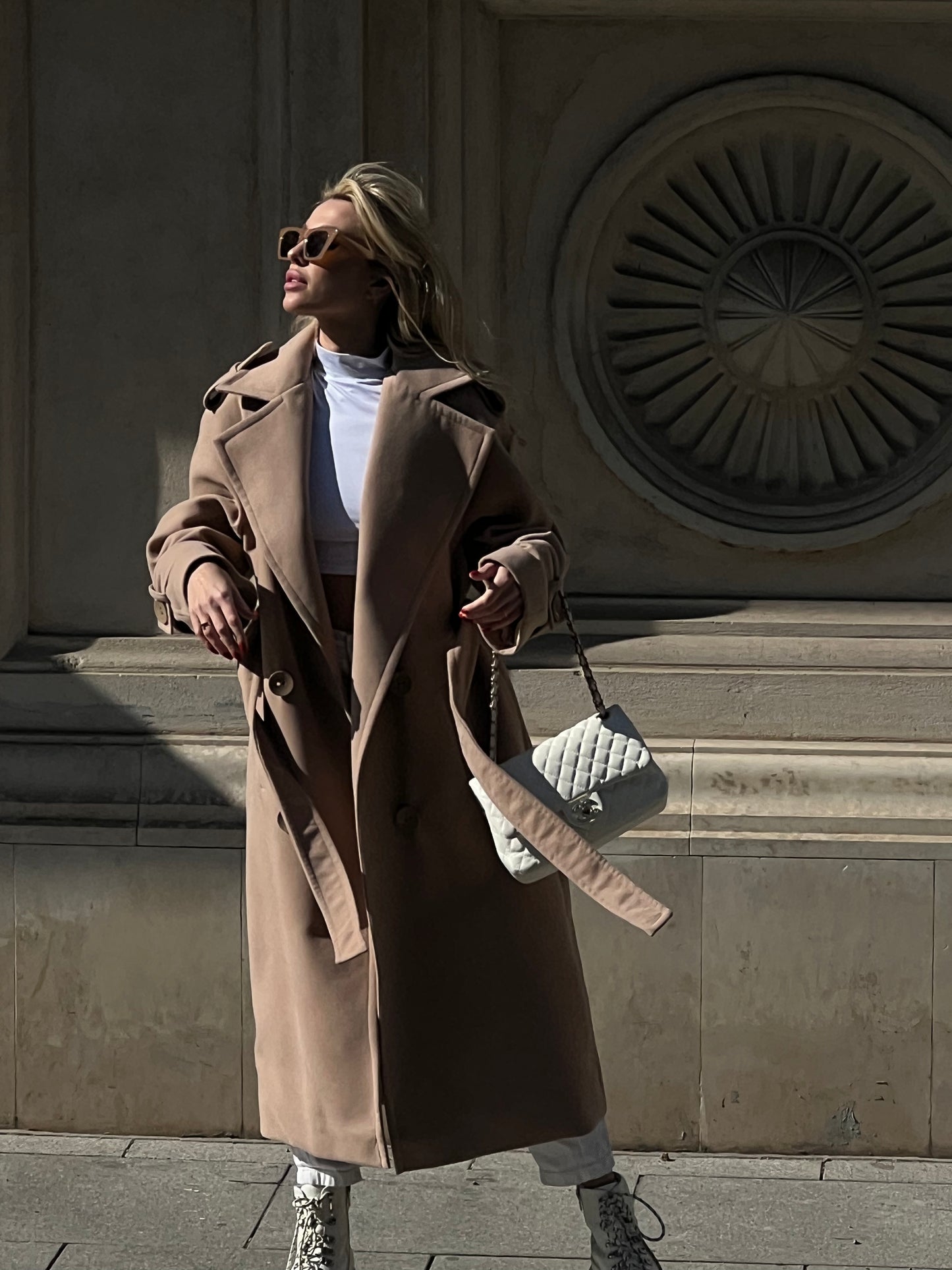 Cashmere Desert Sand Coat