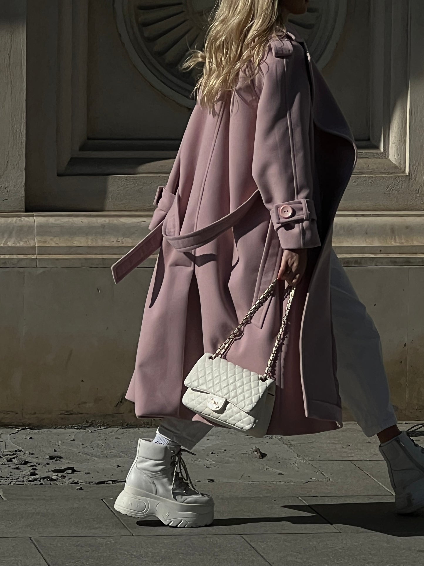 Cashmere Light Pink Coat