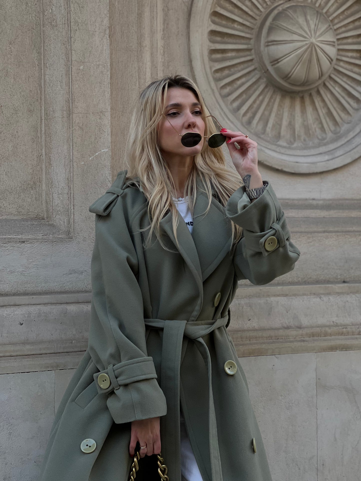 Cashmere Light Pink Coat