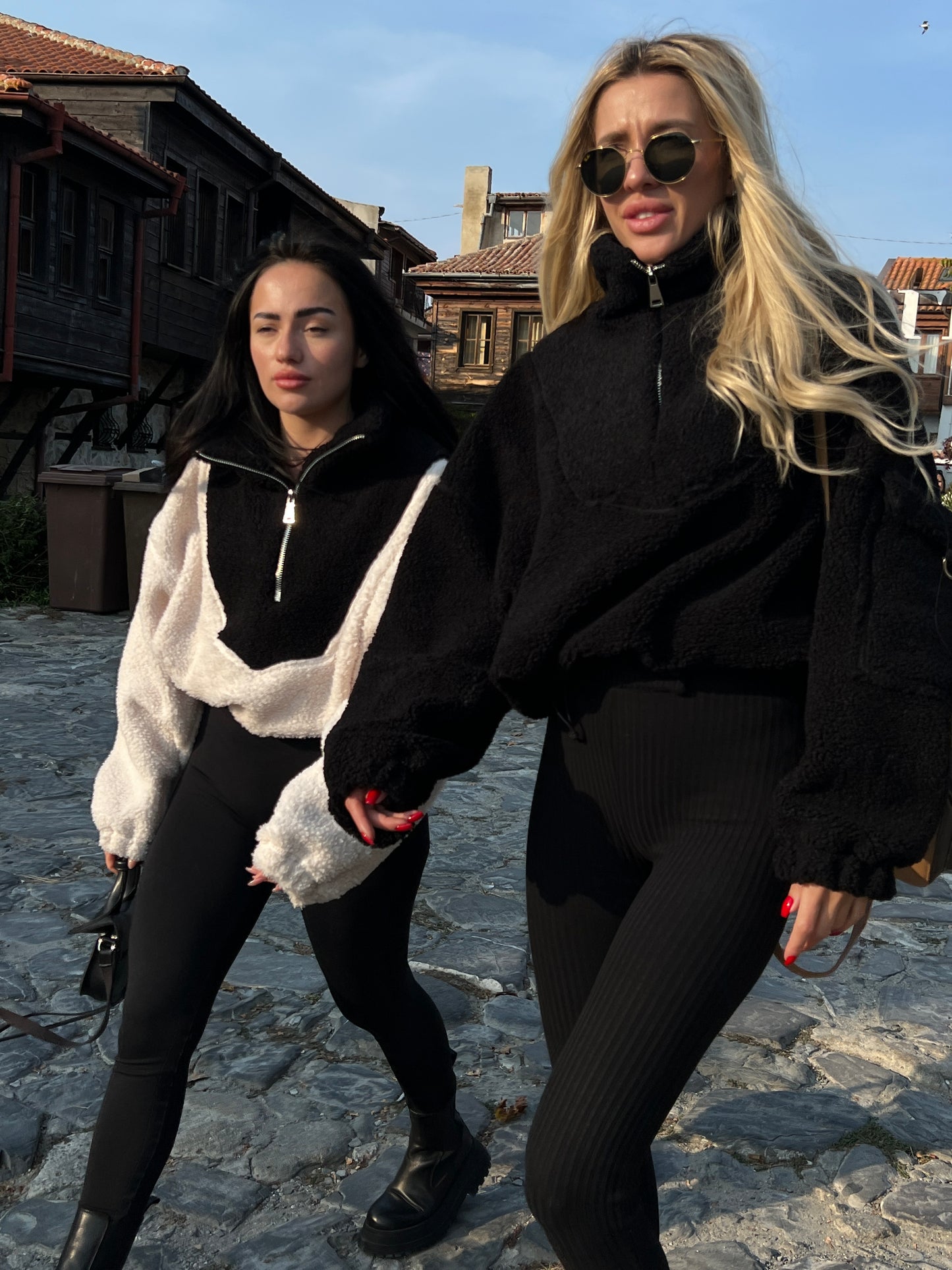 Black Teddy Sweatshirt