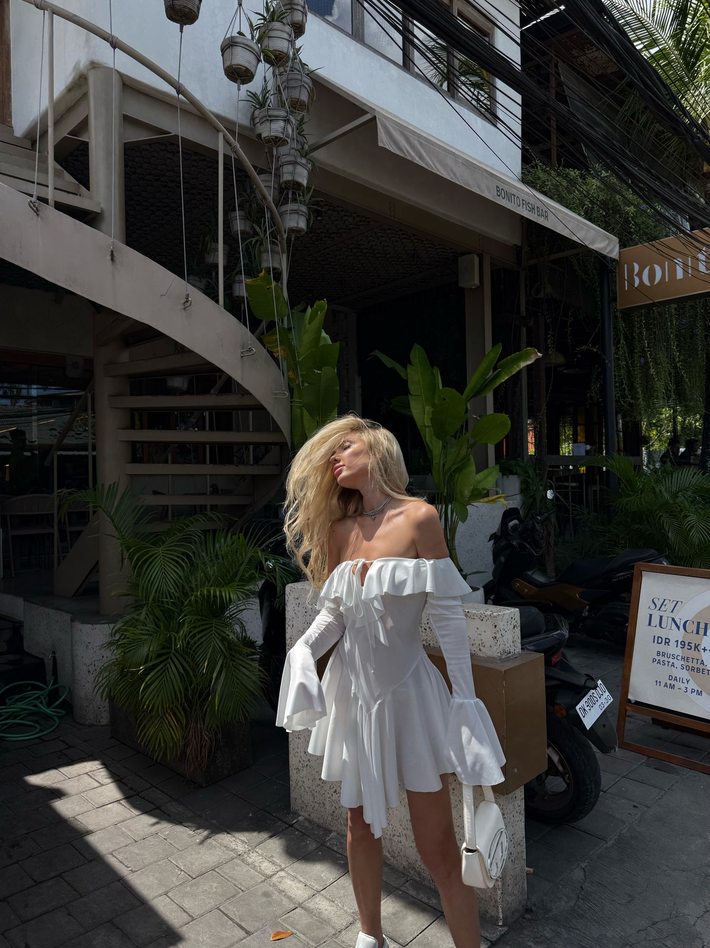 NEW “Bali” Summer Dress WHITEDI