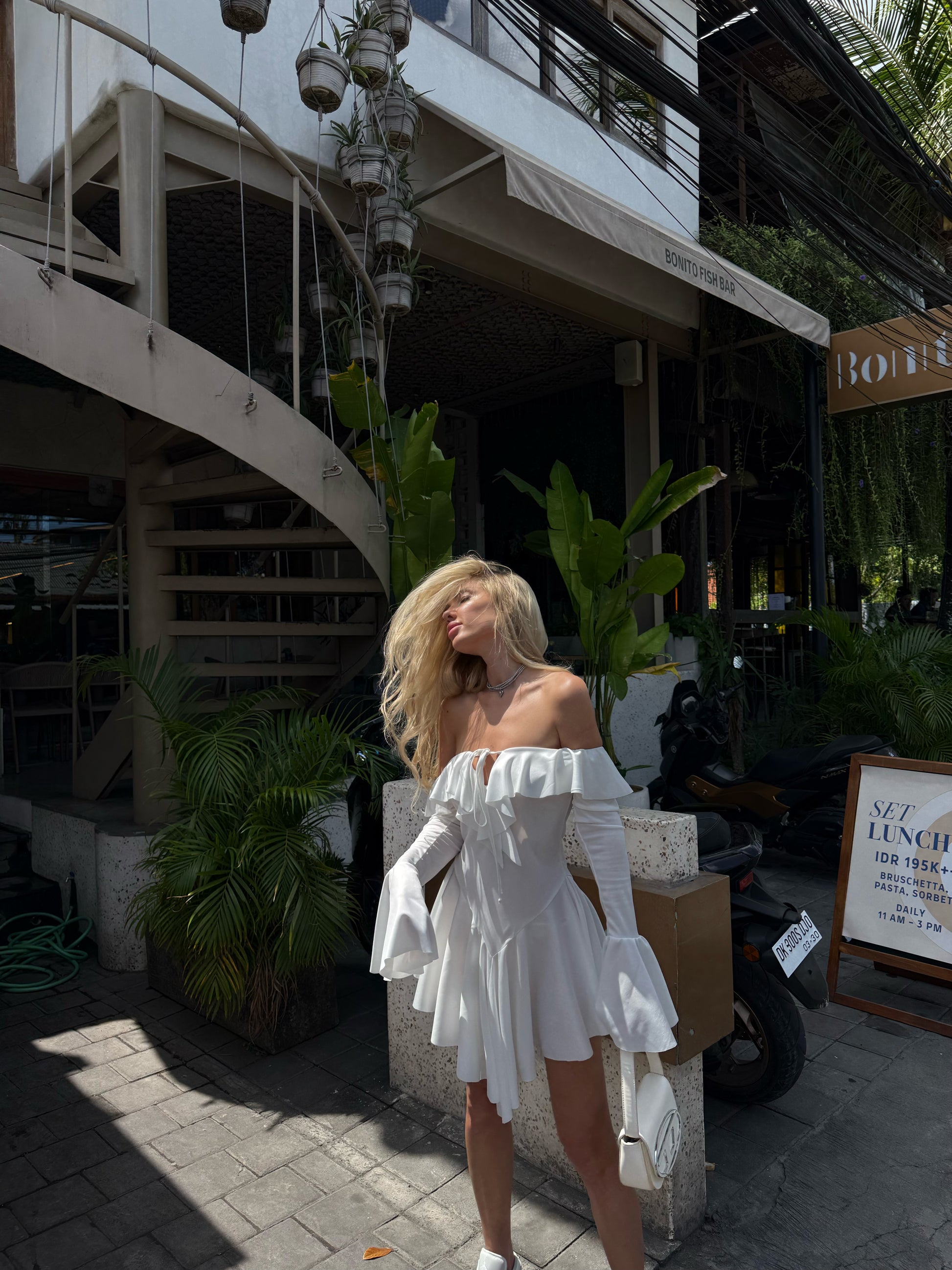 NEW “Bali” Summer Dress WHITEDI