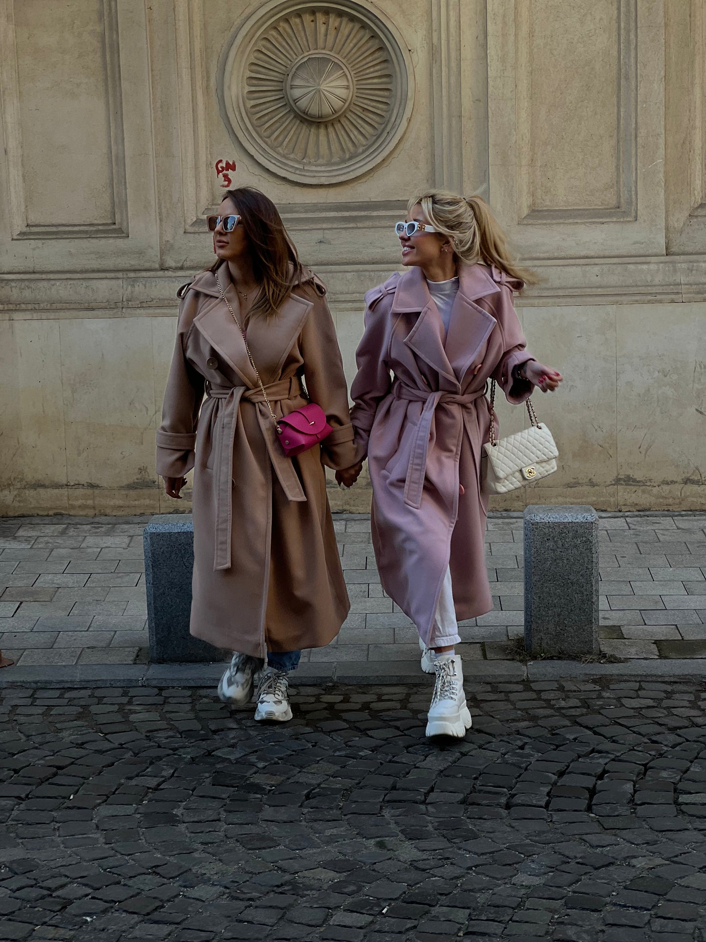 Cashmere Light Pink Coat