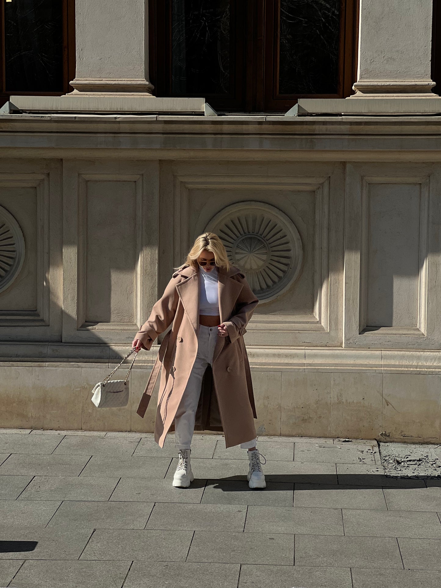 Cashmere Desert Sand Coat