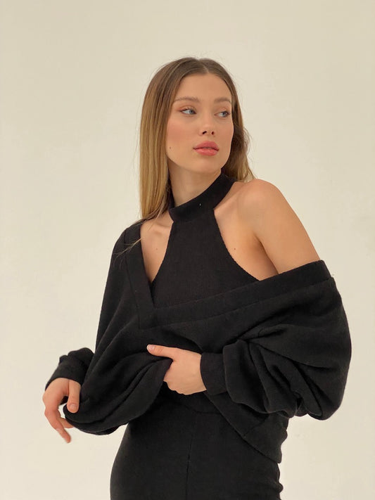 Angora Tripple Black